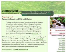 [Conscientia blog]
